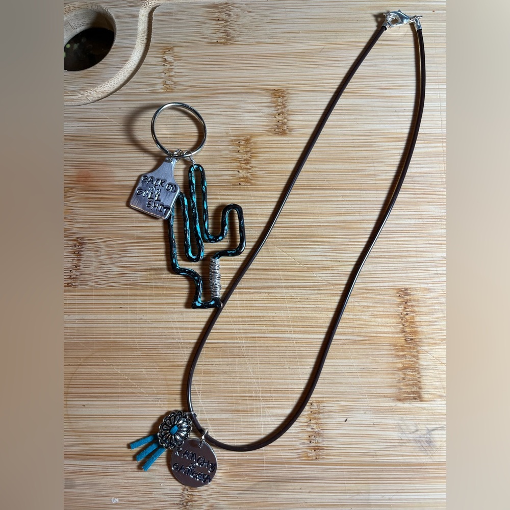 Ranchy & Gangsta Leather Cord Necklace - Picture 1 of 2